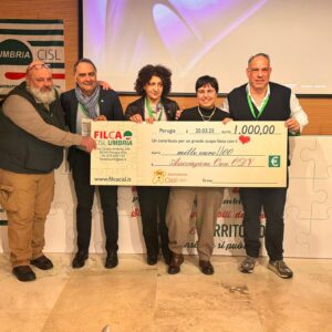 Filca Cisl Umbria vicina all’Associazione Oasi ODV: un sorriso per i bambini in pediatria- VIDEO
