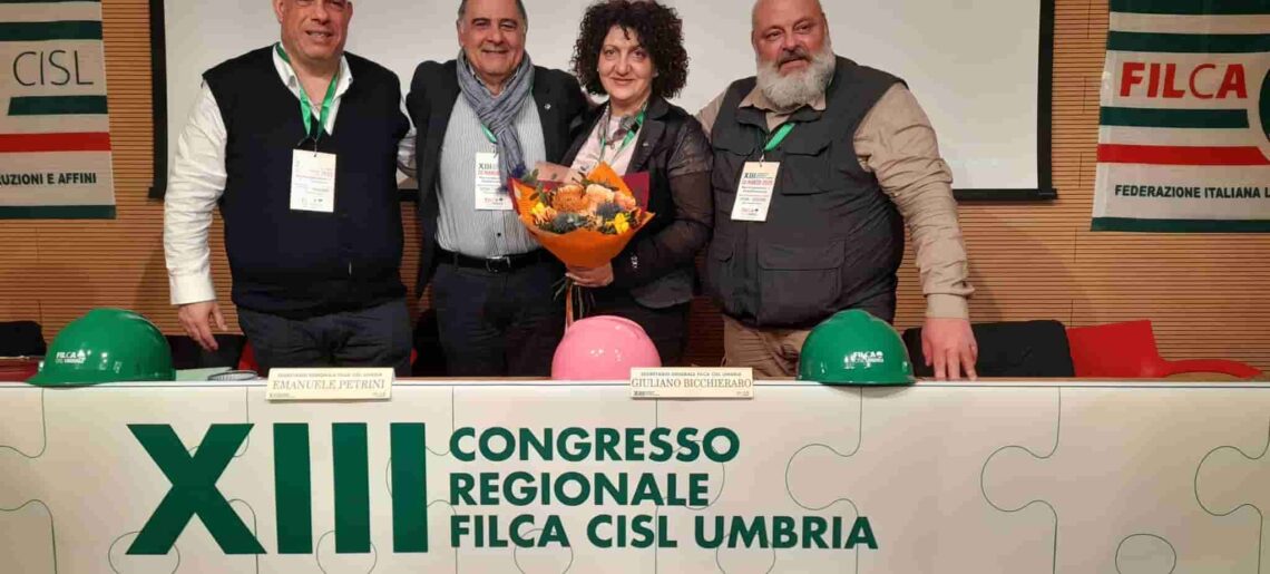 Bicchieraro confermato segretario generale Filca Umbria: “Ripartire dal tavolo delle costruzioni” – VIDEO