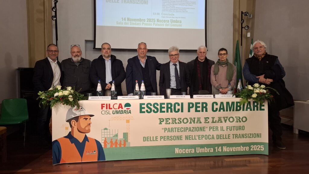Tavolo incontro esserci per cambiare relatori