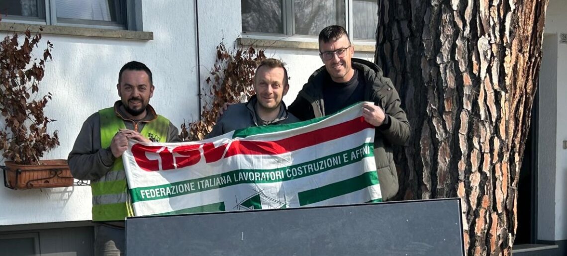 Successo per la Filca Cisl Umbria nelle elezioni Rsu alla T2D: eletti Farinelli e Anselmi