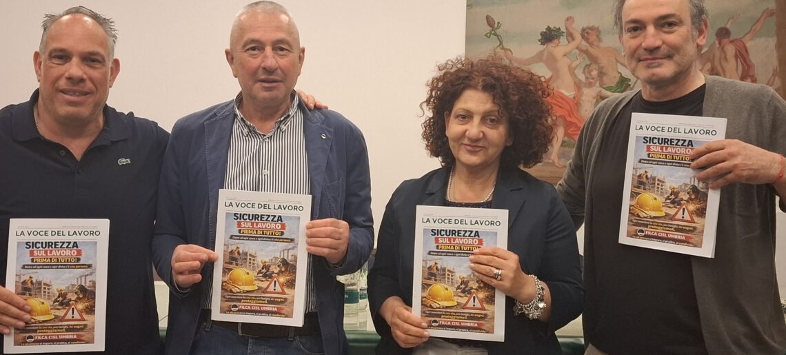 La Voce del Lavoro: online e cartaceo, ecco il bollettino della Filca Umbria